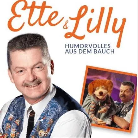 Ette und Lilly bei ihrer Bauchredner-Show